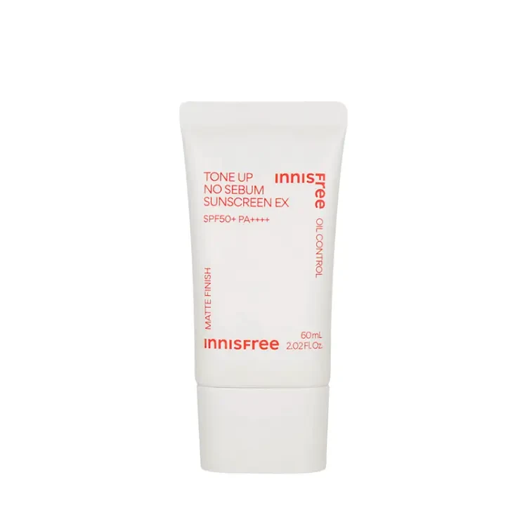 Innisfree Tone Up No Sebum Sunscreen Ex SPF50+ PA++++ - 60ml